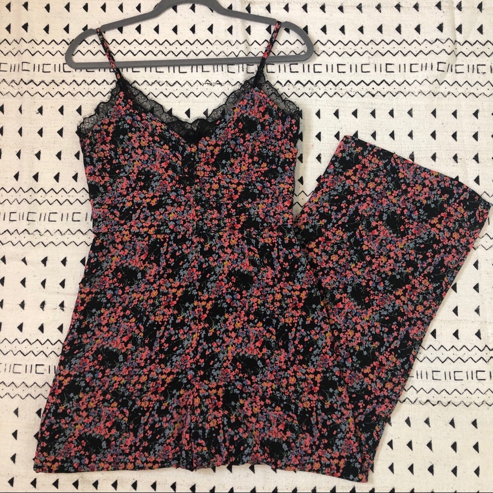 Seen Worn Kept Emma Lace Trim Jumpsuit